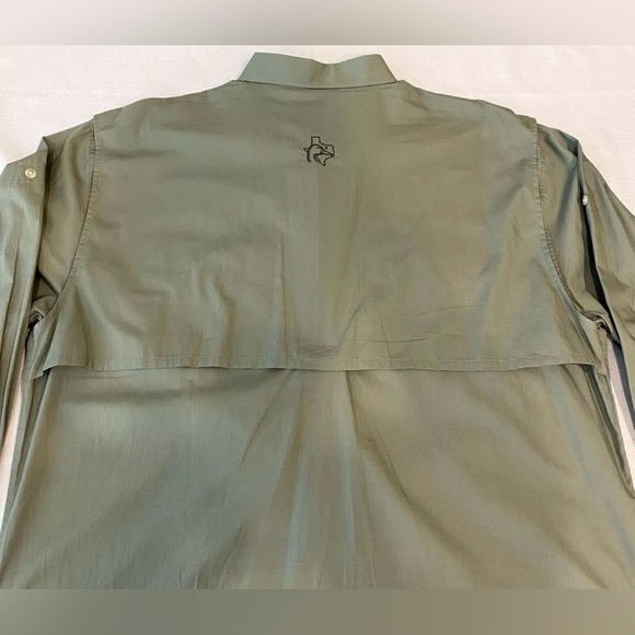 World Wide Sportsman Shirt Adult XL
Green Button Up Fisherman Fishing - Picture 11 of 12